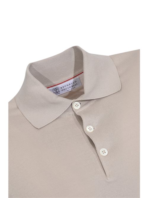 Polo in cotone Juta/Panama BRUNELLO CUCINELLI | M29800125CBD04